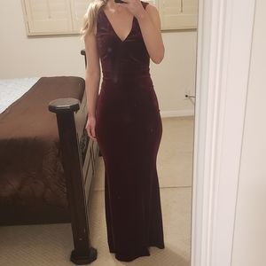 Windsor Velvet Dress
